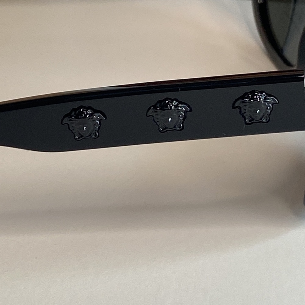 VERSACE Black Butterfly Sunglasses - Picture 6 of 14